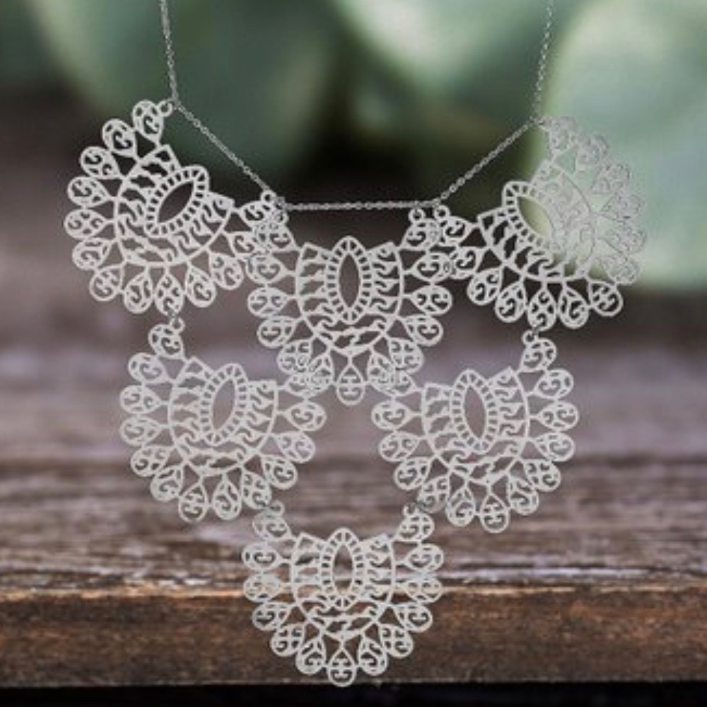 Stainless steel necklace NWT